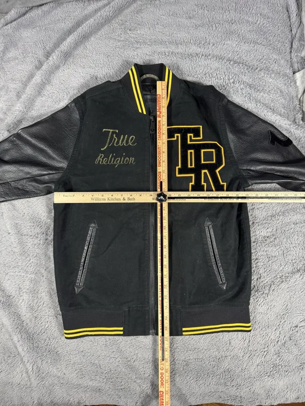 True Religion jacket layering